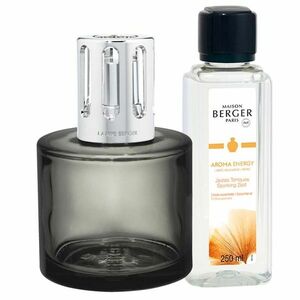 Maison Berger Paris Dárková sada katalytická lampa Aroma Energy šedá + náplň Čerstvé tonikum 250 ml obraz