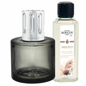 Maison Berger Paris Dárková sada katalytická lampa Aroma Relax šedá + náplň Sladký Orient 250 ml obraz