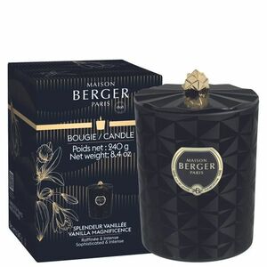 Maison Berger Paris Vonná svíčka Kali černá Velkolepá vanilka Vanilla Magnificence (Candle) 240 g obraz