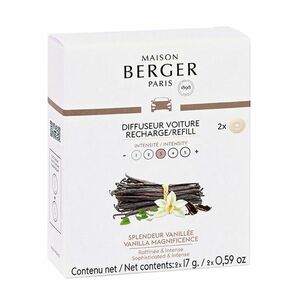 Maison Berger Paris Náhradní náplň do difuzéru do auta Velkolepá vanilka Vanilla Magnificence (Car Diffuser Recharge/Refill) 2 ks obraz