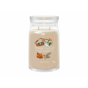 Yankee Candle Aromatická svíčka Signature sklo velké Afternoon Scrapbooking 567 g obraz