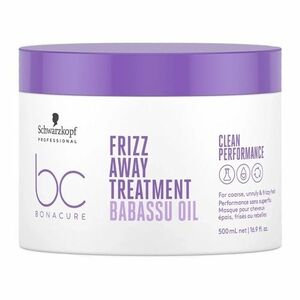 Schwarzkopf Professional Vyživující maska pro nepoddajné a krepaté vlasy BC Bonacure Frizz Away (Treatment) 200 ml obraz