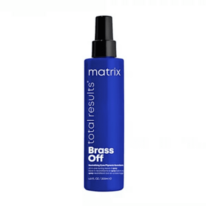 Matrix Bezoplachový sprej pro neutralizaci žlutých a mosazných tónů vlasů Brass Off (Neutralizing All-In-One Toning Leave-In Spray) 200 ml obraz