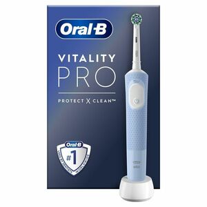 Oral B Elektrický zubní kartáček Vitality Pro Protect X Vapour Blue obraz