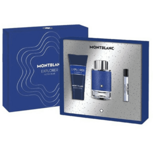 Montblanc Explorer Ultra Blue - EDP 100 ml + sprchový gel 100 ml + EDP 7, 5 ml obraz