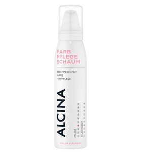 Alcina Pečující pěna pro barvené a blond vlasy (Color & Blonde Color Care Foam) 150 ml obraz