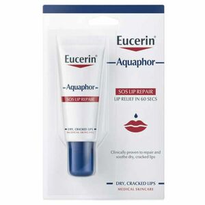 Eucerin Balzám na suché a popraskané rty Aquaphor (SOS Lip Repair) 10 ml obraz