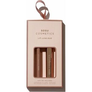 SOSU Cosmetics Dárková sada dekorativní kosmetiky Lip Luxe Duo Nude obraz