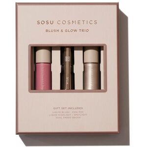 SOSU Cosmetics Dárková sada dekorativní kosmetiky Blush & Glow Trio obraz