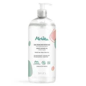 Melvita Jemný sprchový gel bez mýdla s aloe vera (Gentle Shower Gel) 1000 ml obraz