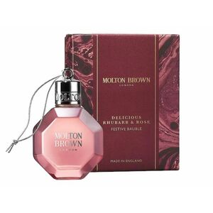 Molton Brown Koupelový a sprchový gel Delicious Rhubarb & Rose Festive Bauble (Bath & Shower Gel) 75 ml obraz