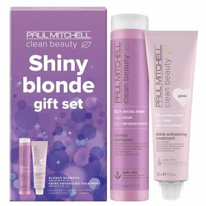 Paul Mitchell Dárková sada Shiny Blonde Gift Set obraz