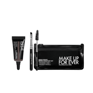 Make Up For Ever Sada pro úpravu obočí Aqua Resist Brow Sculptor Kit 40 Medium Brown obraz