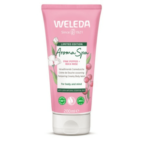 Weleda Sprchový krém Aroma Spa Růžový pepř a skalní růže (Creamy Body Wash) 200 ml obraz