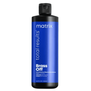 Matrix Maska na vlasy neutralizující žluté a mosazné tóny Brass Off (Neutralizing Mask) 500 ml obraz