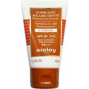 Sisley Tónovací opalovací krém SPF 30 Super Soin Porcelain (Tinted Sun Care Cream) 40 ml obraz