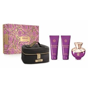 Versace Dylan Purple - EDP 100 ml + tělové mléko 100 ml + sprchový gel 100 ml + kosmetický kufřík obraz