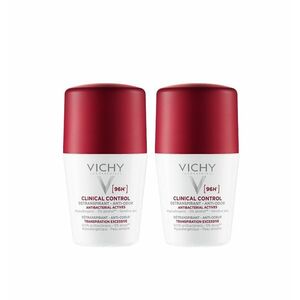 Vichy Sada kuličkových detranspirantů proti zápachu Clinical Control 96h (Detranspirant) 2 x 50 ml obraz