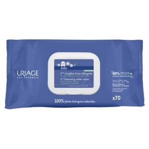 Uriage Čisticí ubrousky Bébé (1st Cleansing Water Wipes) 70 ks obraz