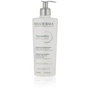 Bioderma Čisticí krém proti tmavým skvrnám Pigmentbio Foaming Cream (Brightening Cleanser) 500 ml obraz