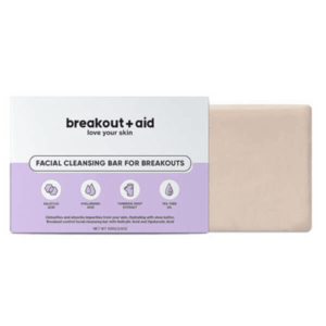 Breakout+aid Čisticí mýdlo na problematickou pleť s kyselinou salicylovou (Facial Cleansing Bar For Breakouts) 100 g obraz