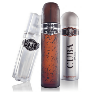 Cuba Black - EDT 100 ml + deodorant ve spreji 200 ml + voda po holení 100 ml obraz