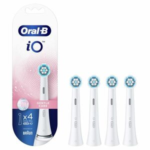 Oral B Náhradní kartáčkové hlavice iO Gentle Care White 4 ks obraz