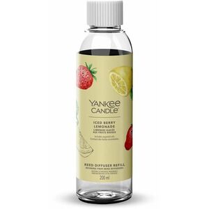 Yankee Candle Náhradní náplň do aroma difuzéru Signature Iced Berry Lemonade Reed 200 ml obraz