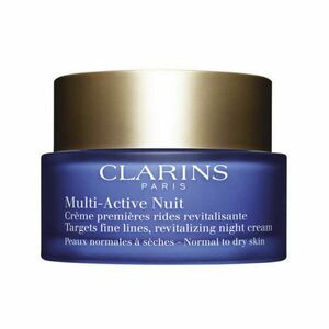 Clarins Revitalizační noční krém proti jemným vráskám pro normální a suchou pleť Multi-Active (Revitalizing Night Cream) 50 ml obraz