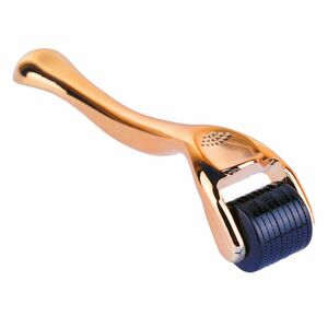 Palsar 7 Mikrojehličkový váleček na ošetření obličeje (Single Microneedle Roller Golden Handle) obraz