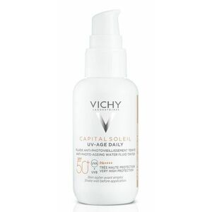 Vichy Tónovaný fluid bránící fotostárnutí SPF50+ Capital Soleil UV-Age Daily (Fluid) 40 ml obraz