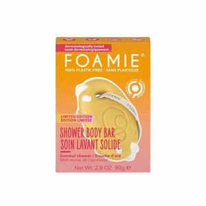 Foamie Tuhá sprchová péče Beach Please (Shower Body Bar) 80 g obraz