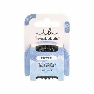 Invisibobble Gumička do vlasů Power True Black 3 ks obraz