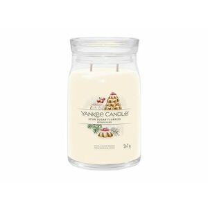 Yankee Candle Aromatická svíčka Signature sklo velké Spun Sugar Flurries 567 g obraz