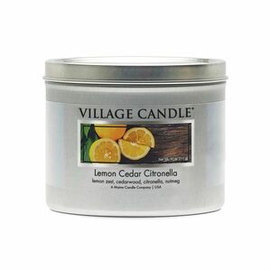 Village Candle Vonná svíčka Lemon Cedar Citronella 311 g obraz