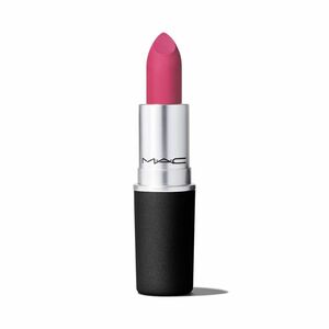 MAC Cosmetics Matná vyživující rtěnka Powder Kiss (Lipstick) 3 g Velvet Punch obraz