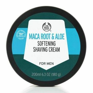 The Body Shop Zjemňující krém na holení Maca Root & Aloe (Shaving Cream) 200 ml obraz