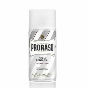 Proraso Cestovní pěna na holení pro citlivou pokožku White Zelený čaj (Shaving Foam) 50 ml obraz