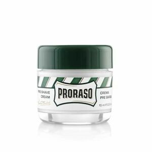 Proraso Cestovní osvěžující krém před a po holení Green Eukalyptus (Pre-Shave Cream) 15 ml obraz