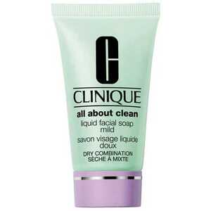 Clinique Tekuté čisticí mýdlo na obličej All About Clean (Liquid Facial Soap Mild) 30 ml obraz