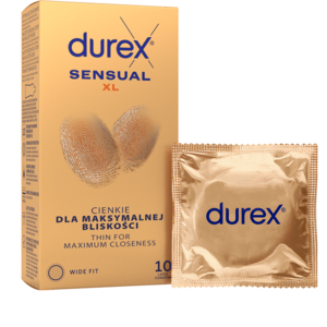 Durex Kondomy Sensual XL 10 ks obraz