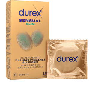 Durex Kondomy Sensual Slim 10 ks obraz