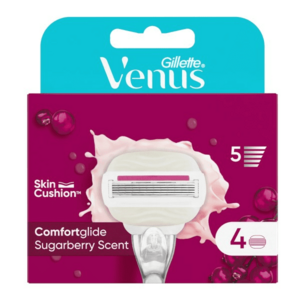 Gillette Náhradní hlavice Venus Comfortglide Sugarberry Scent 4 ks obraz