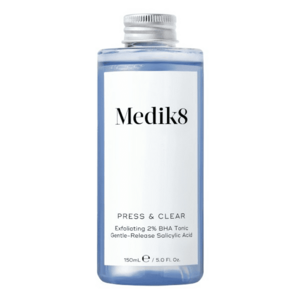 Medik8 Jemné exfoliační tonikum Press & Clear - náhradní náplň (Exfoliating 2% BHA Tonic Refill) 150 ml obraz