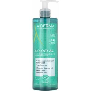 A-DERMA Jemný čisticí pěnivý gel Biology AC (Cleansing Foaming Gel) 400 ml obraz