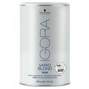 Schwarzkopf Professional Modrý odbarvovací pudr IG Vario Blond Light Plus (Powder) 450 g obraz