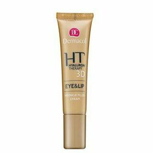 Dermacol Hyaluron Therapy 3D Eye & Lip Cream omlazující sérum obnovující hutnost pleti v okolí očí a rtů 15 ml obraz