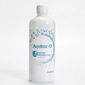 AQUASYSTEM Aqvitox D roztok na ošetření ran 500 ml obraz