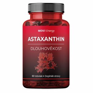 MOVIT ENERGY Astaxanthin 8 mg DLOUHOVĚKOST 60 tobolek obraz