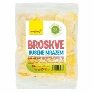 WOLFBERRY Broskve lyofilizované 20 g obraz